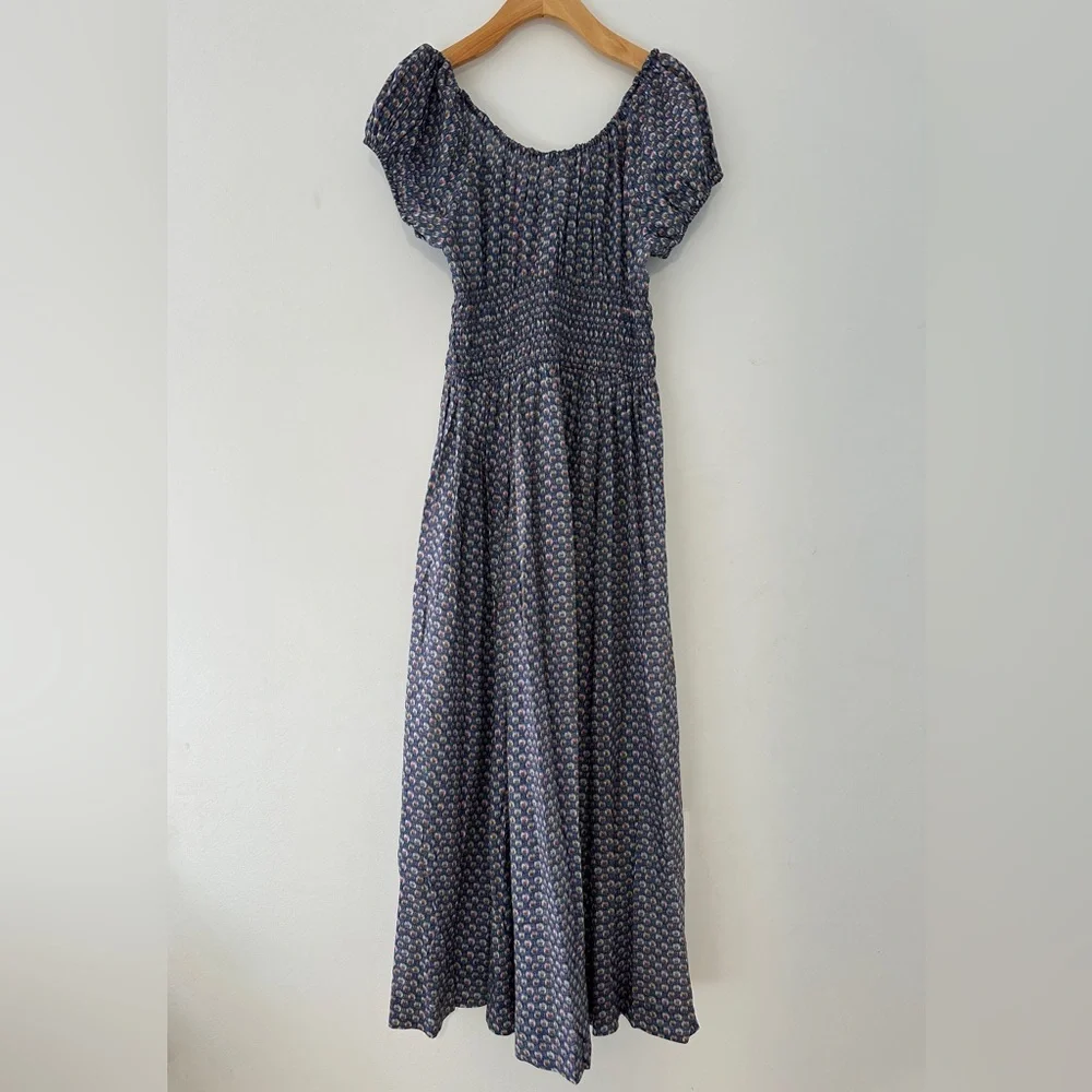 NWT Dôen Quinn Dress in Dahlia Ikat - Picture 6 of 10